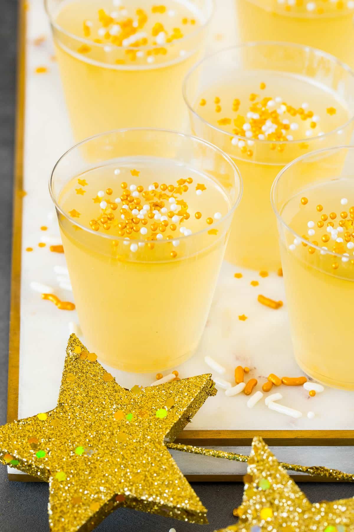 Champagne Jello Shots