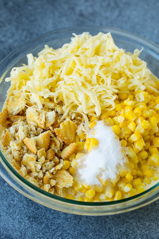 Scalloped Corn Casserole