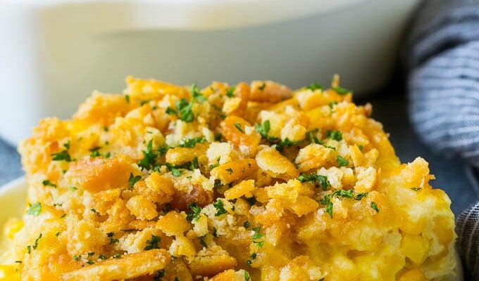 Scalloped Corn Casserole