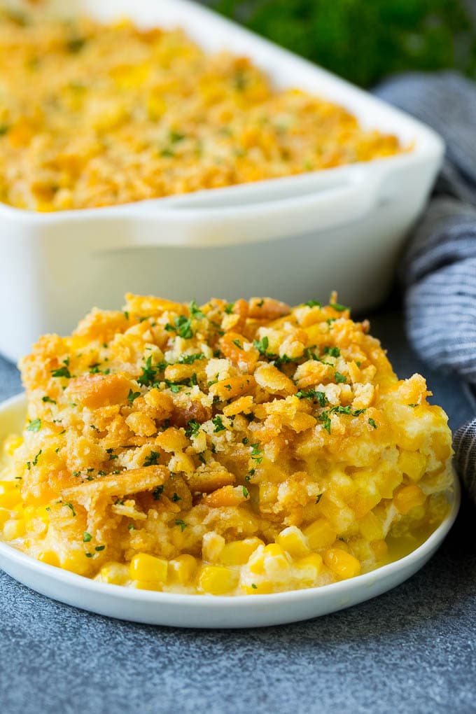 Scalloped Corn Casserole