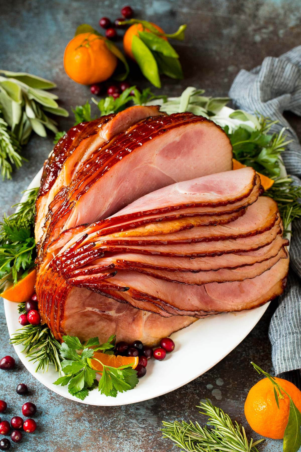 Spiral Ham with Brown Sugar Glaze