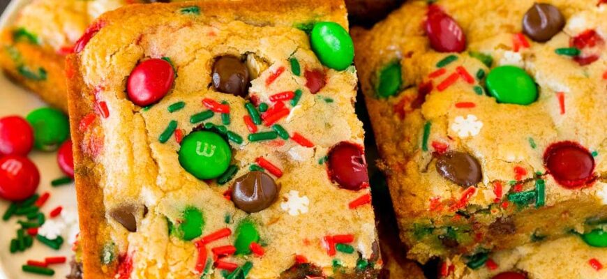 Christmas Cookie Bars