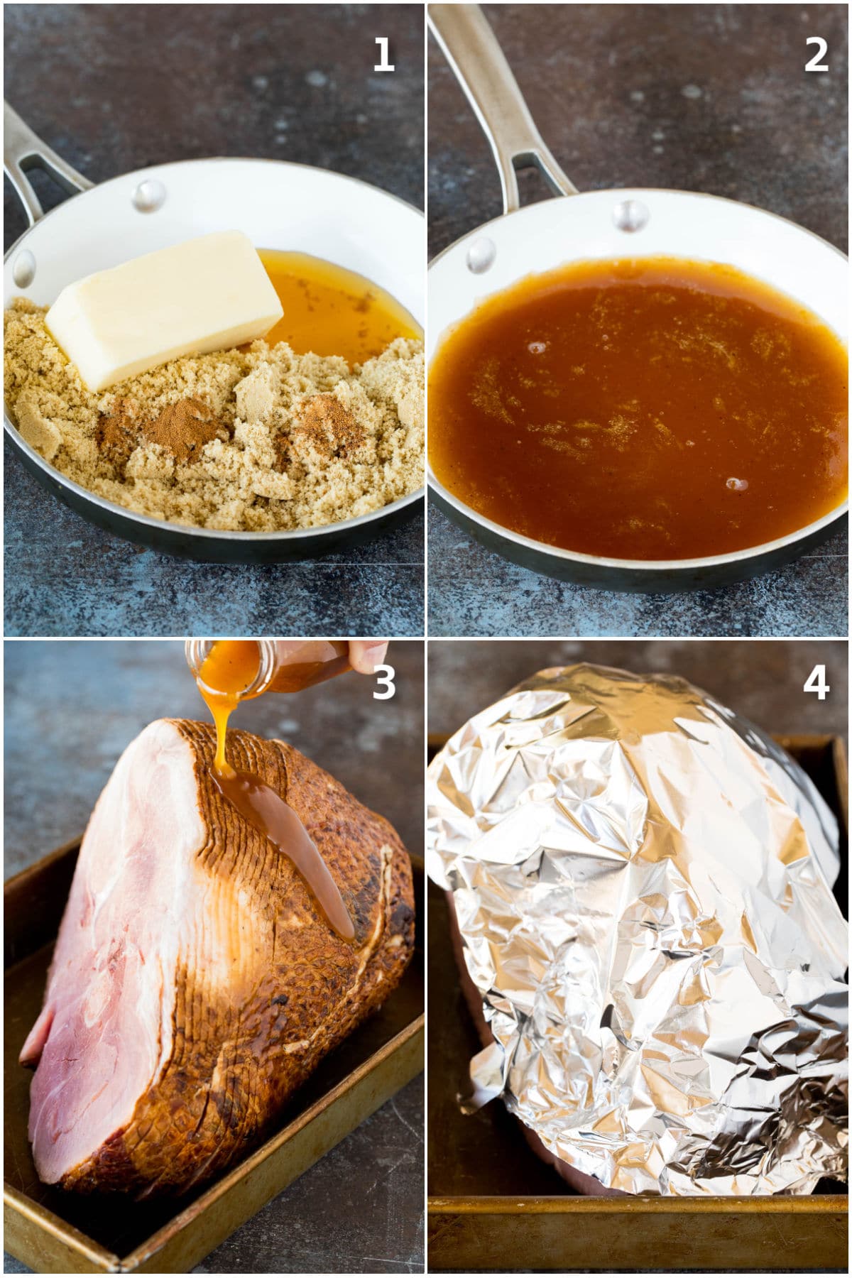 Brown Sugar Glazed Ham