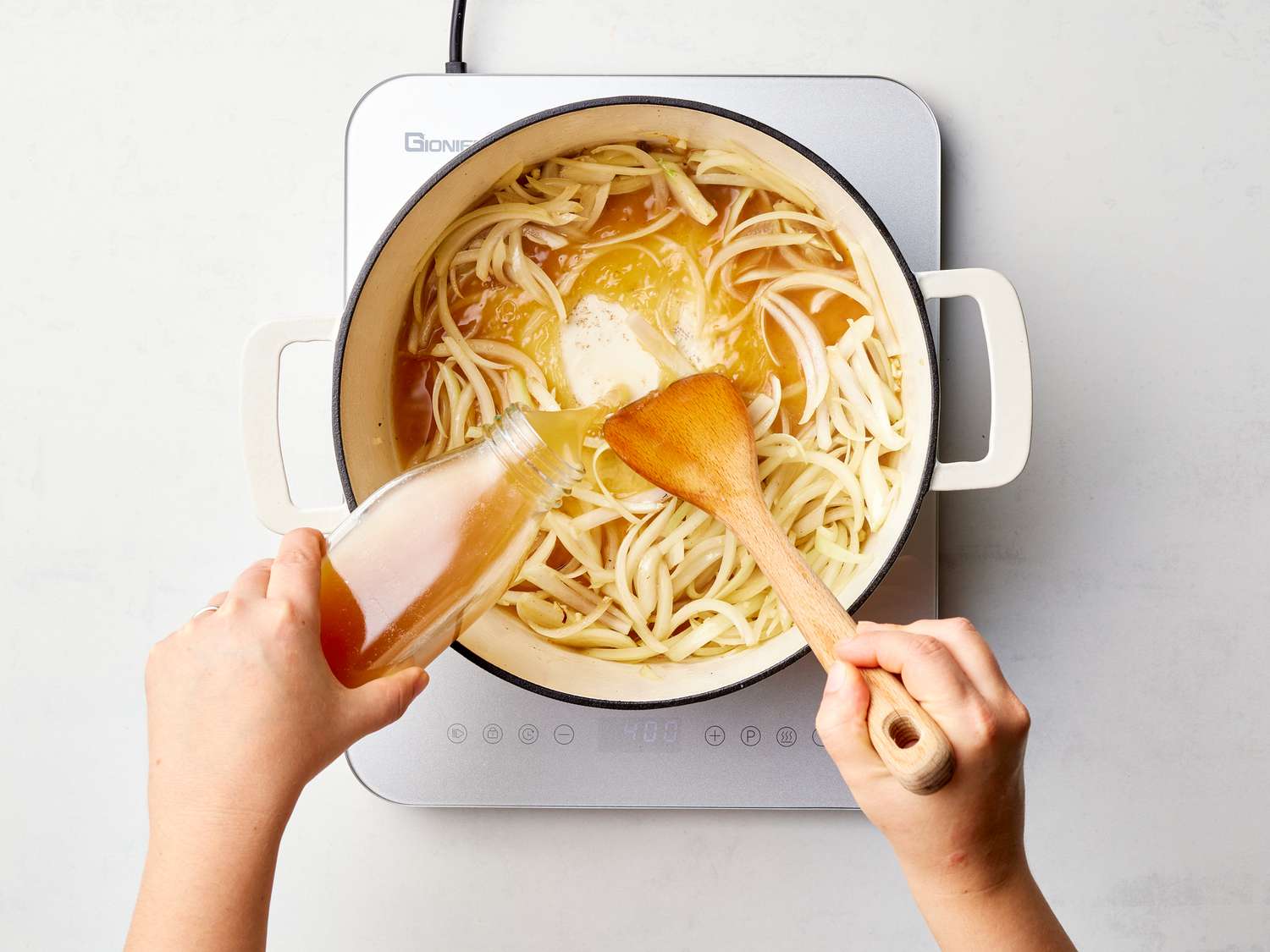 French Onion Beef and Noodles