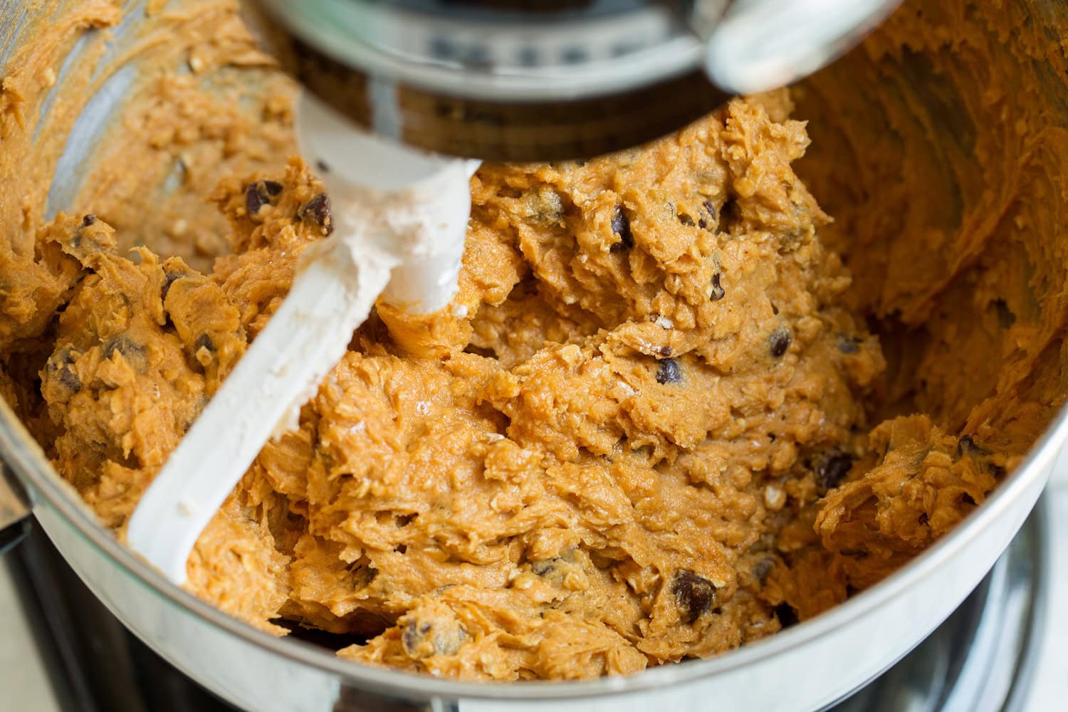 Pumpkin Oatmeal Chocolate Chip Cookies