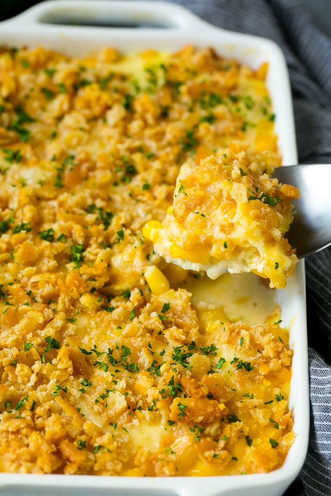 Scalloped Corn Casserole