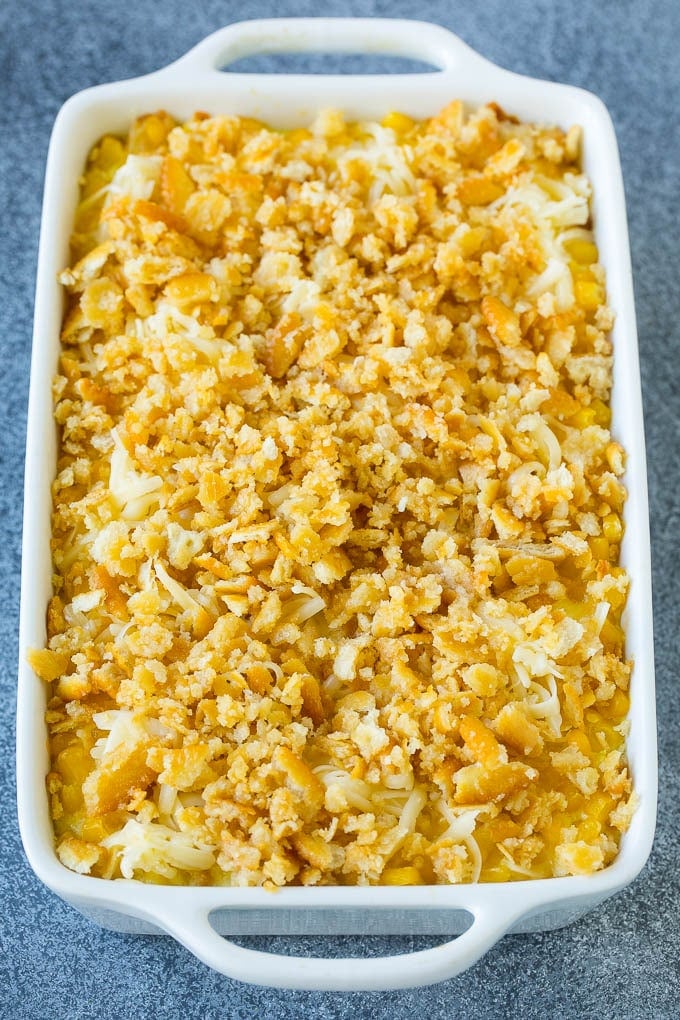 Scalloped Corn Casserole