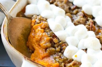 Sweet Potato Casserole with Marshmallows