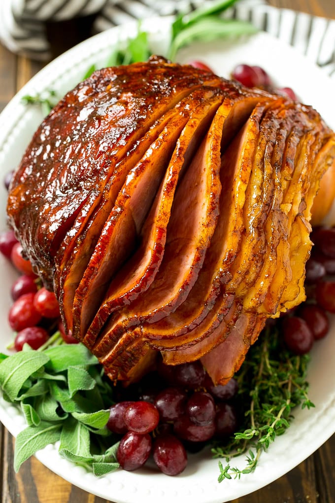 Smoked Ham with Brown Sugar Glaze