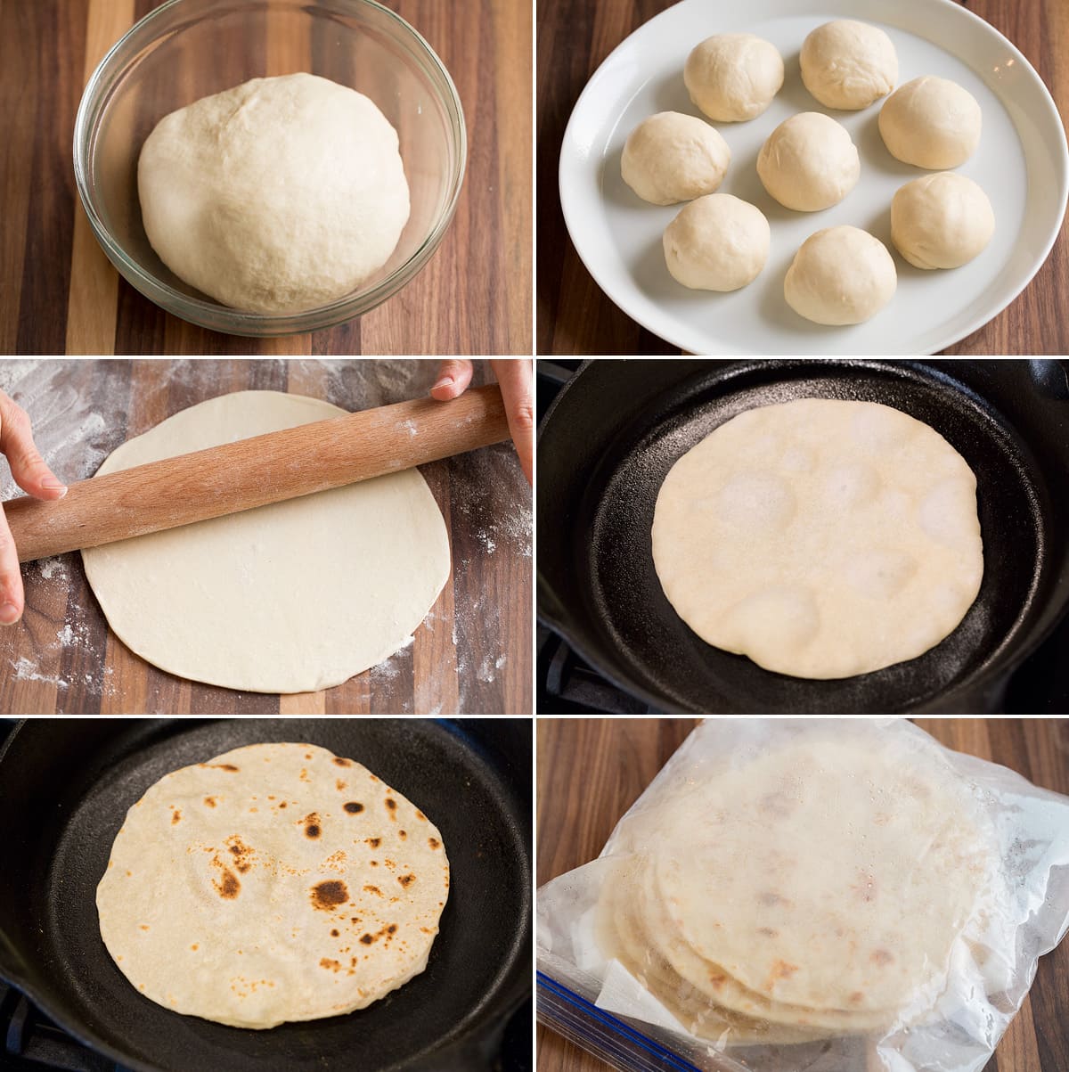 Homemade Flour Tortillas