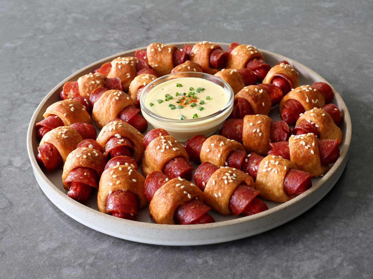 Pepperoni Pigs in a Blanket