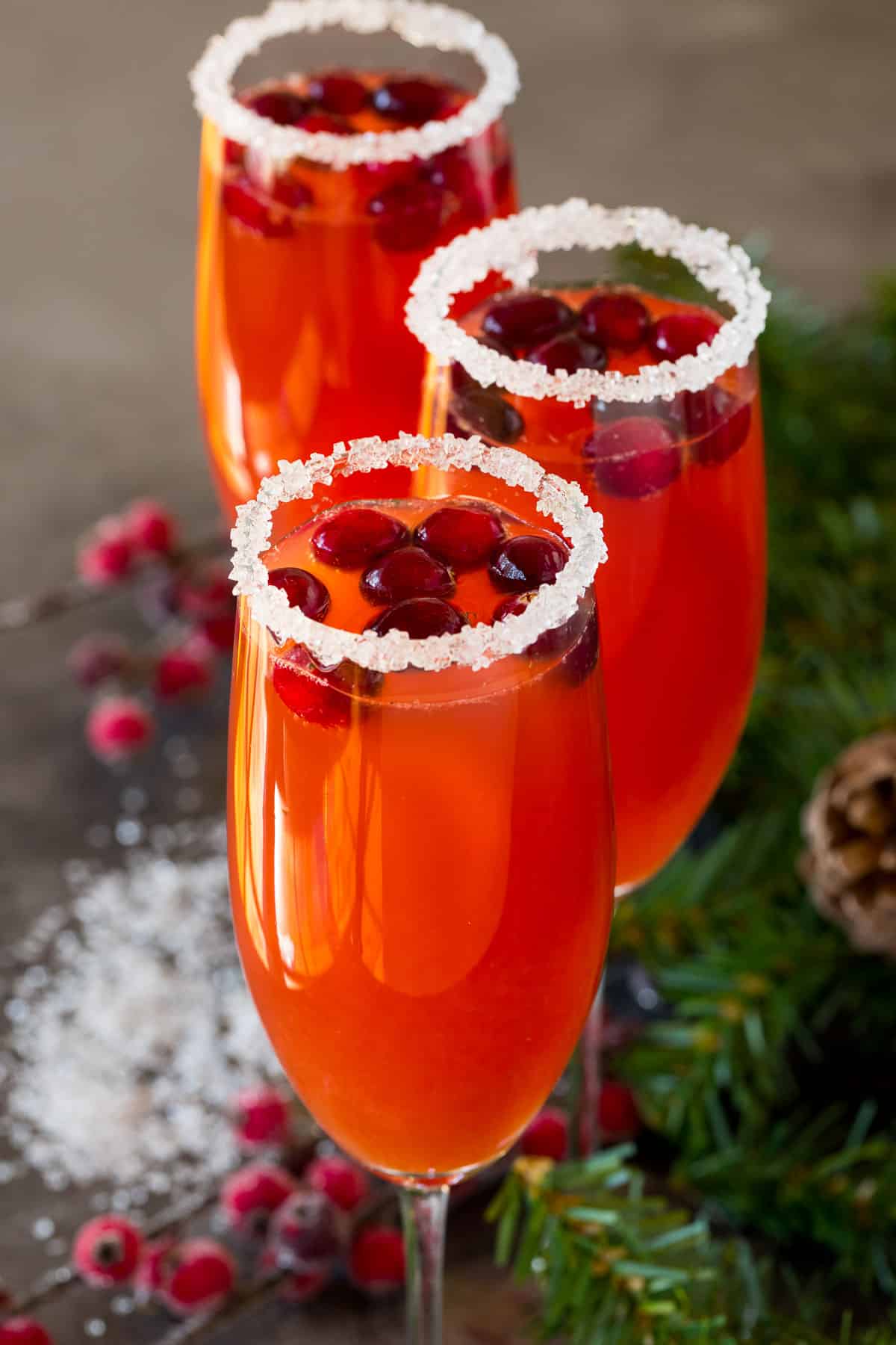 Cranberry Mimosa