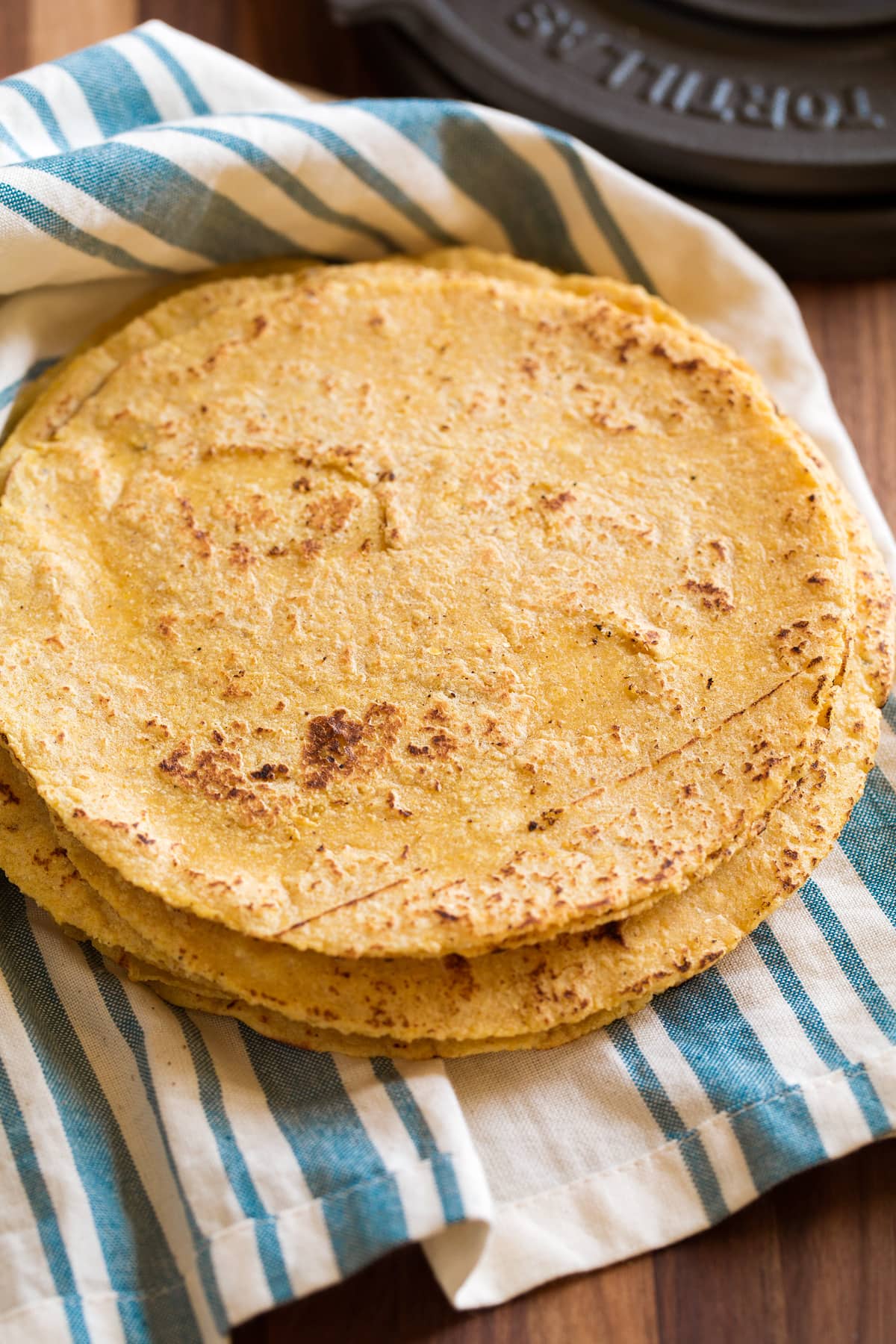 Homemade Corn Tortillas