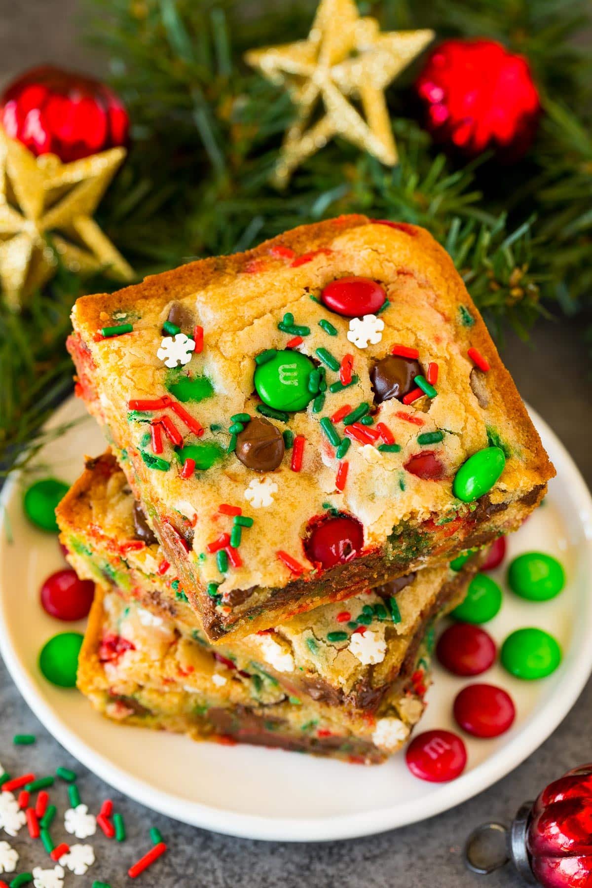 Christmas Cookie Bars