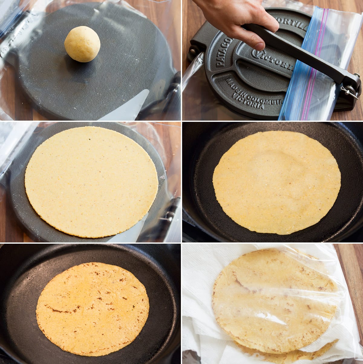 Homemade Corn Tortillas