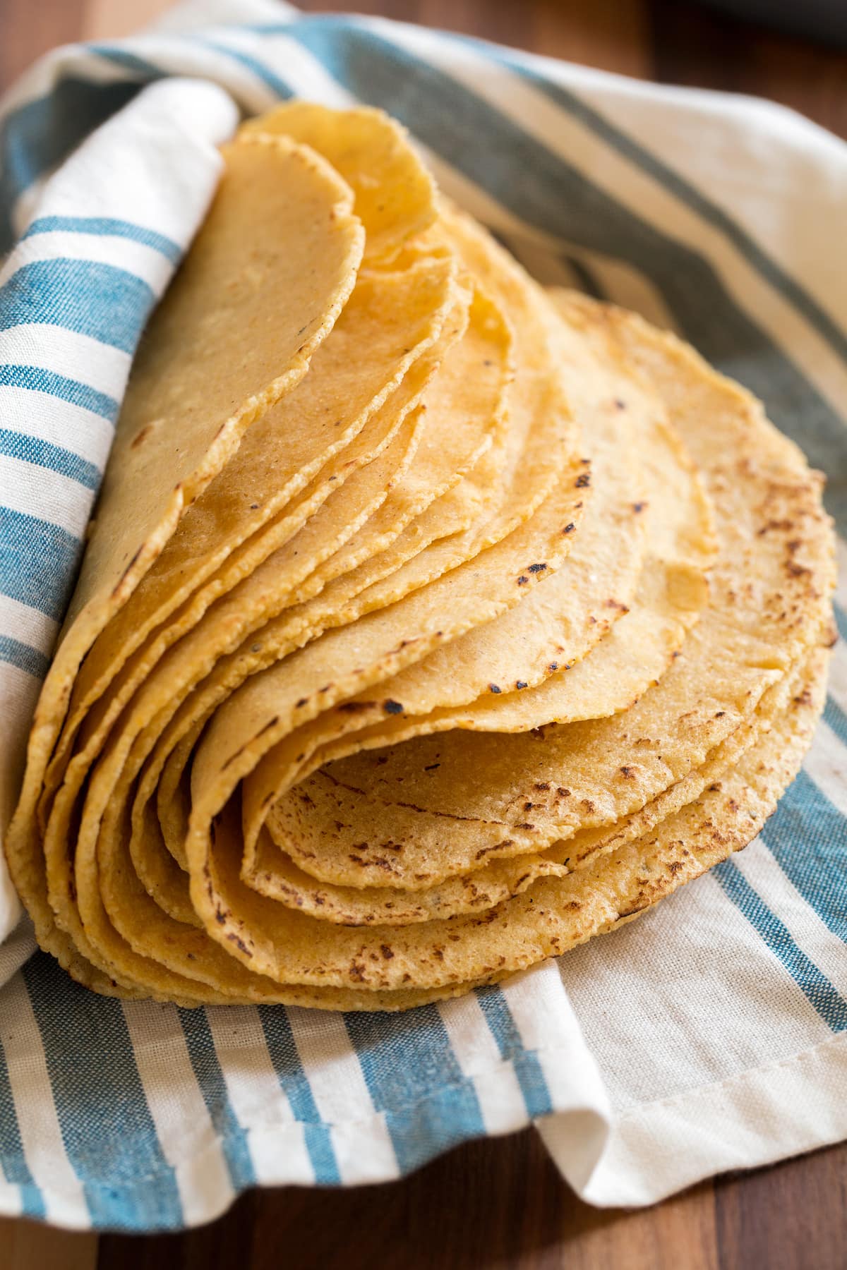 Homemade Corn Tortillas