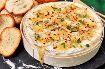 Garlic Butter Baked Brie in a Box