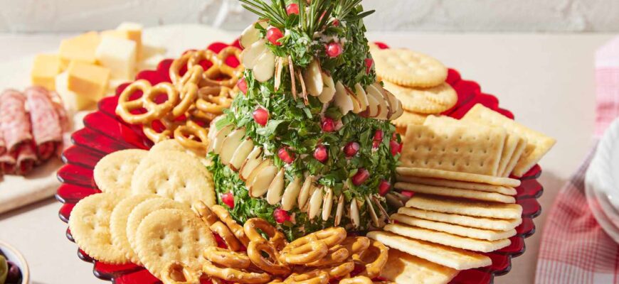 “Tree’s a Crowd” Cheese Ball