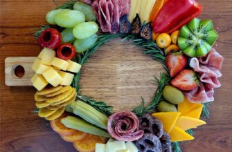 Christmas Wreath Charcuterie Board