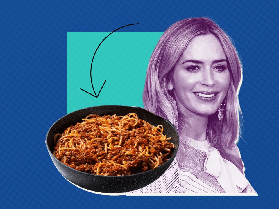 Emily Blunt's Turkey Bolognese Has a Secret Ingredient That Even Impressed Ina Garten