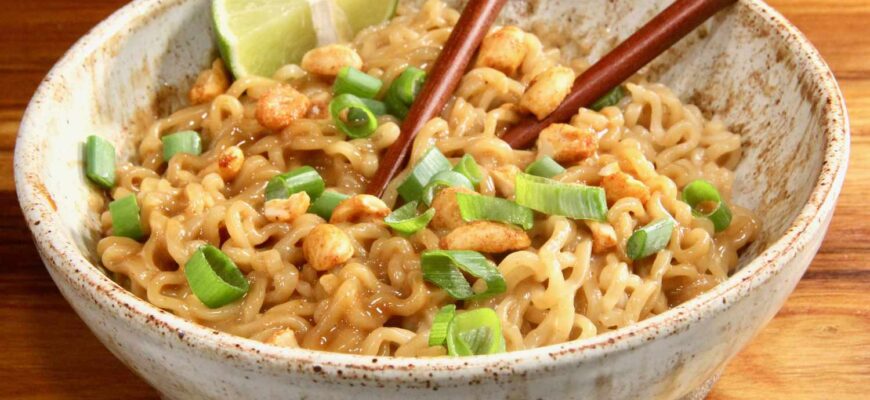 Thai Peanut Butter Ramen