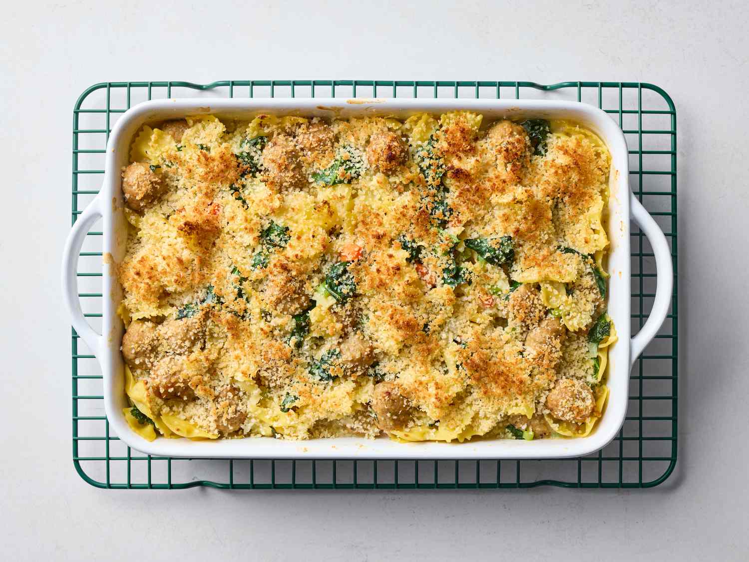 Italian Wedding Pasta Bake