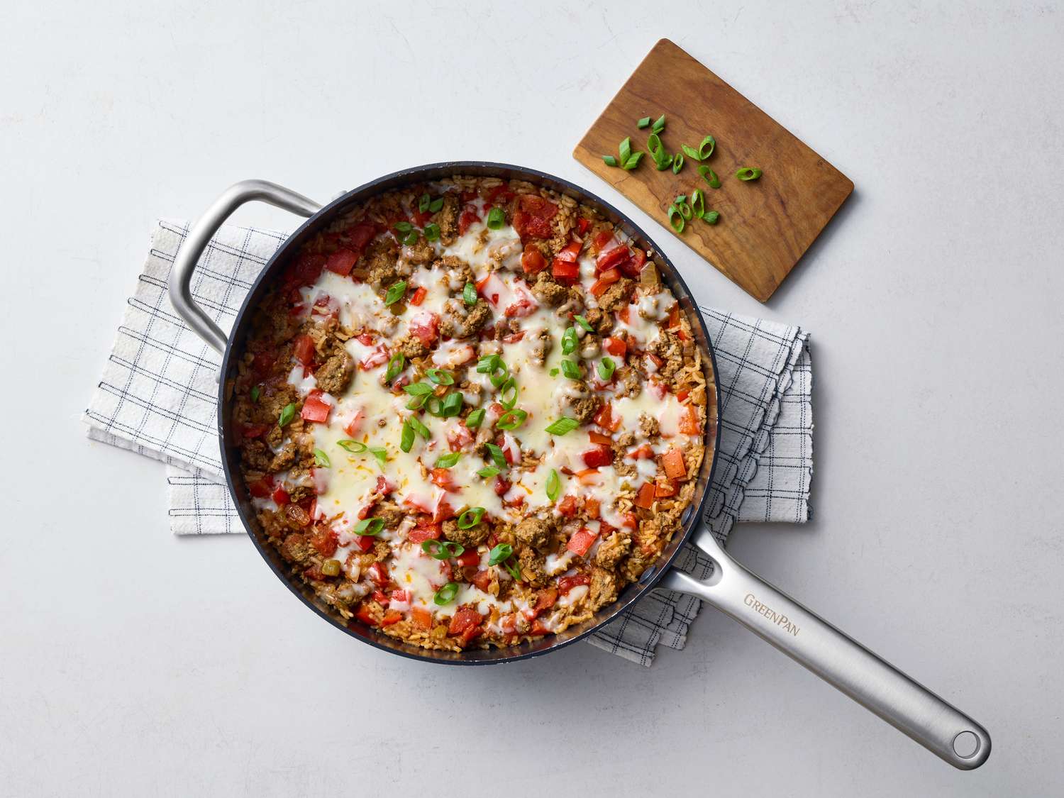 Ground Beef and Rice Skillet