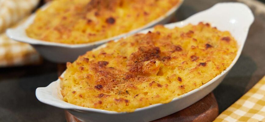 Phyllis’s Homemade Baked Mac & Cheese