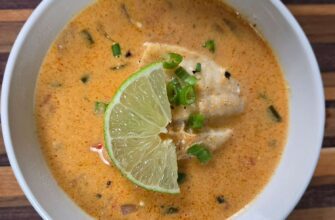 Coconut Lime Fish Soup