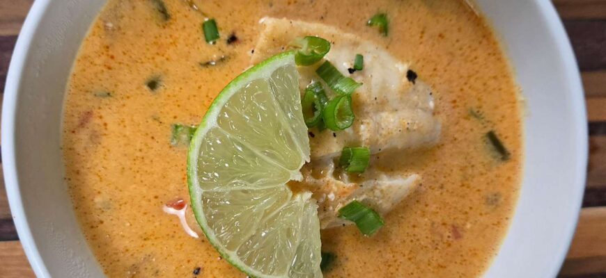 Coconut Lime Fish Soup