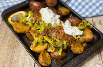 Sheet Pan Lemon Balsamic Chicken and Potatoes