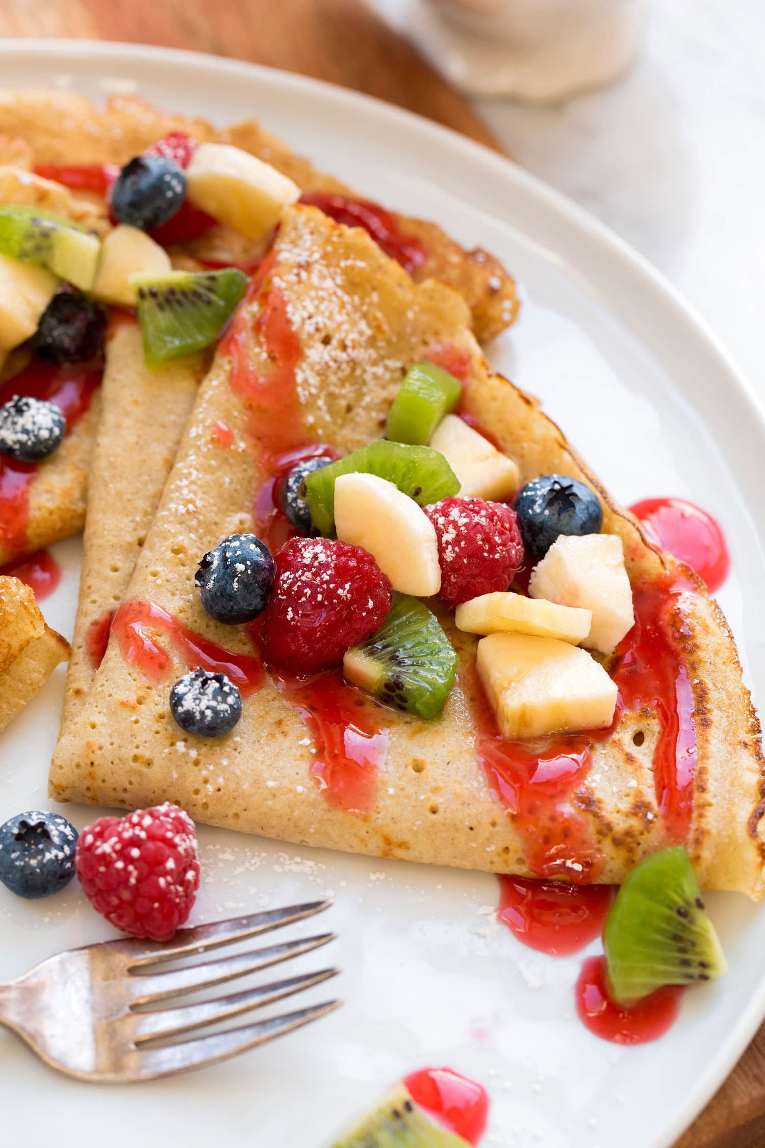 Healthy Oat Crepes