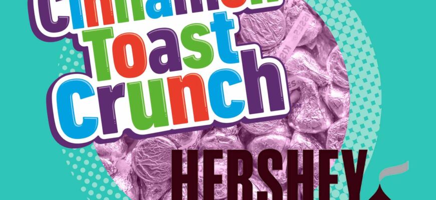 Hershey’s and Cinnamon Toast Crunch Are Teaming Up on a First-of-Its-Kind Candy