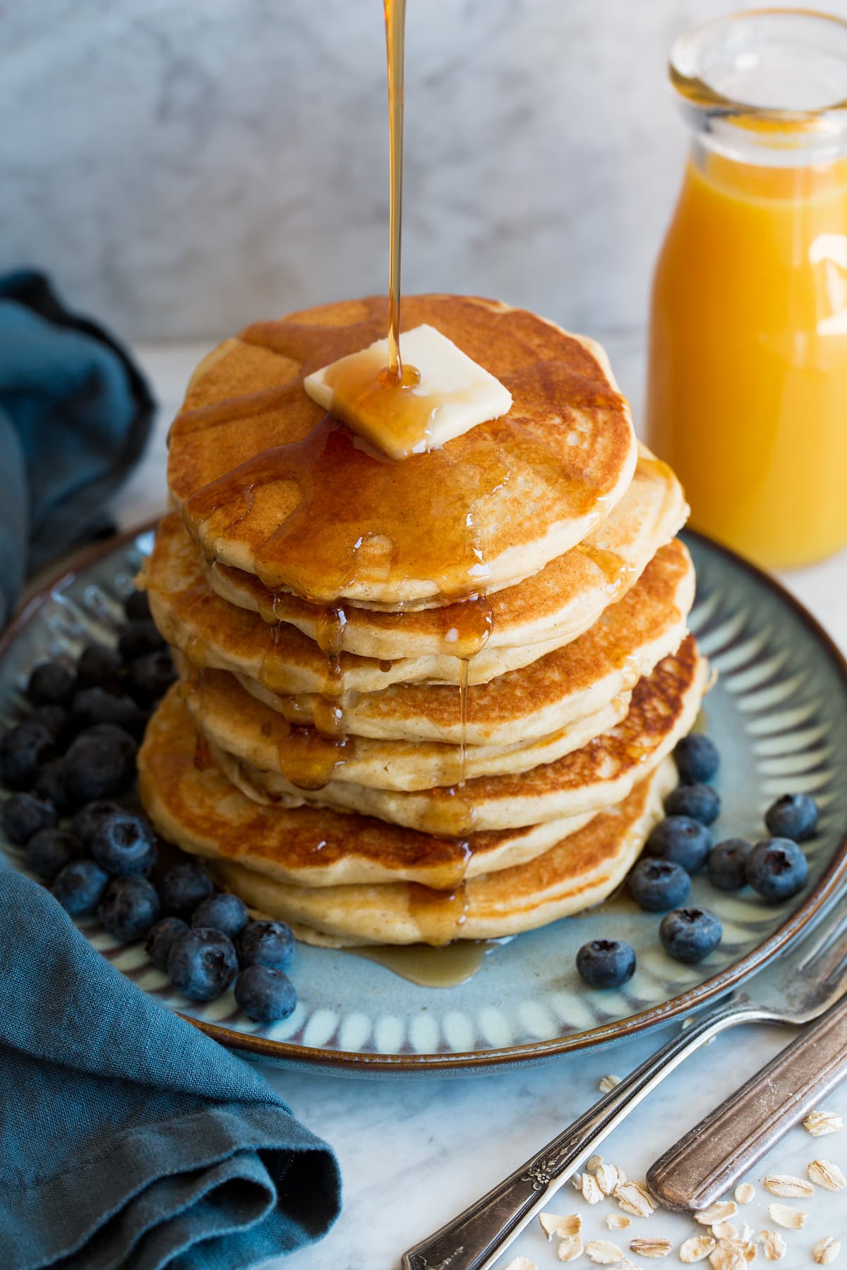 Oat Flour Pancakes