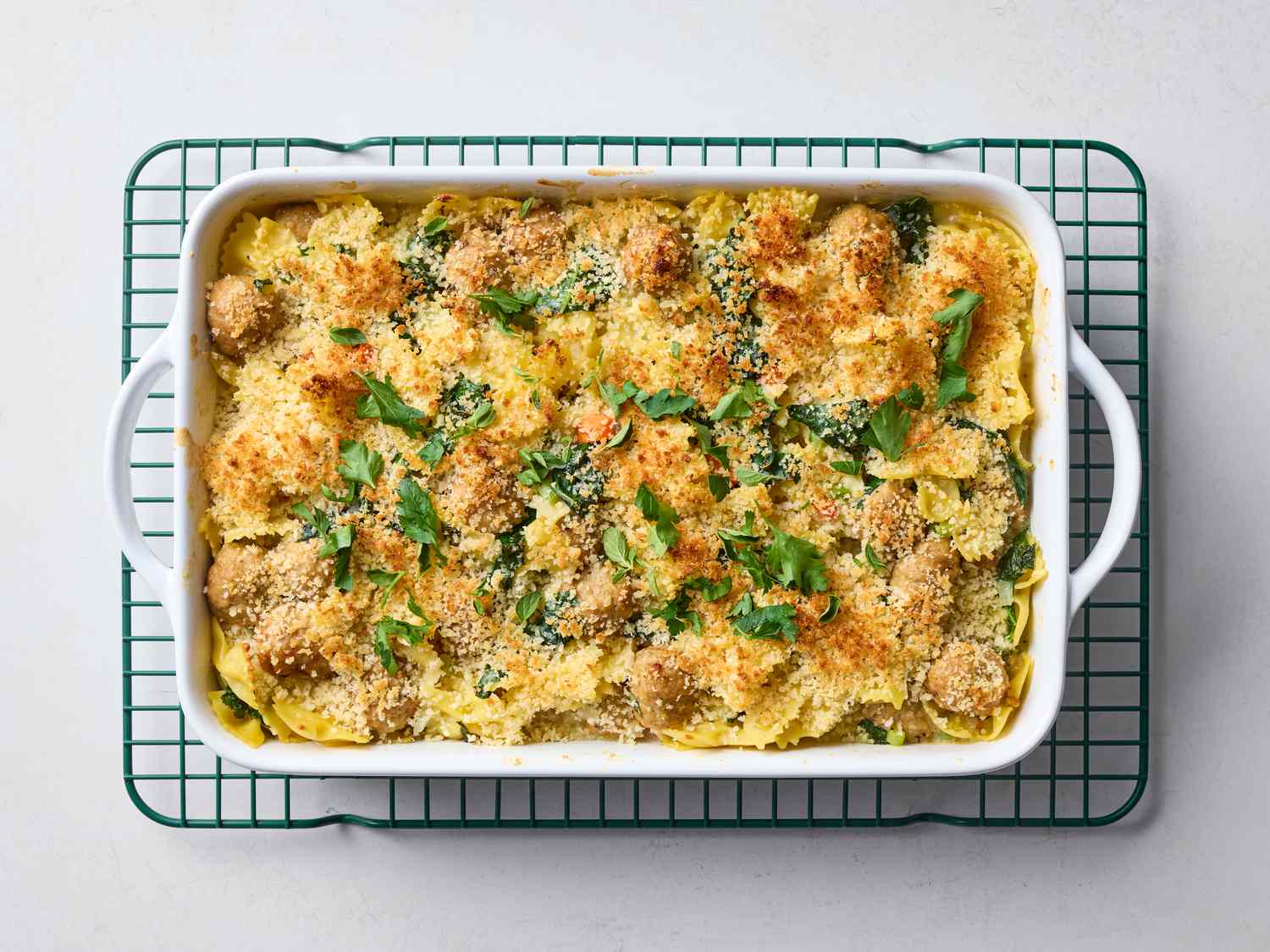 Italian Wedding Pasta Bake