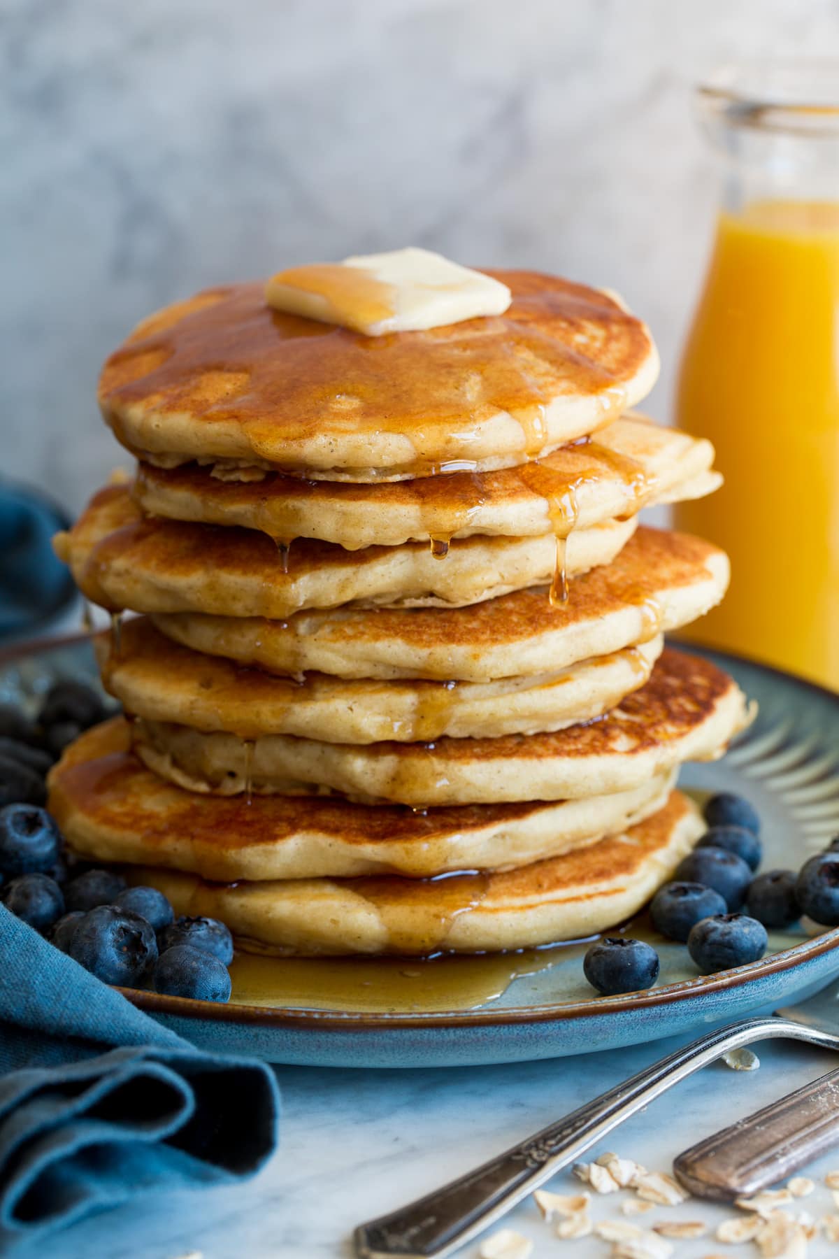 Oat Flour Pancakes