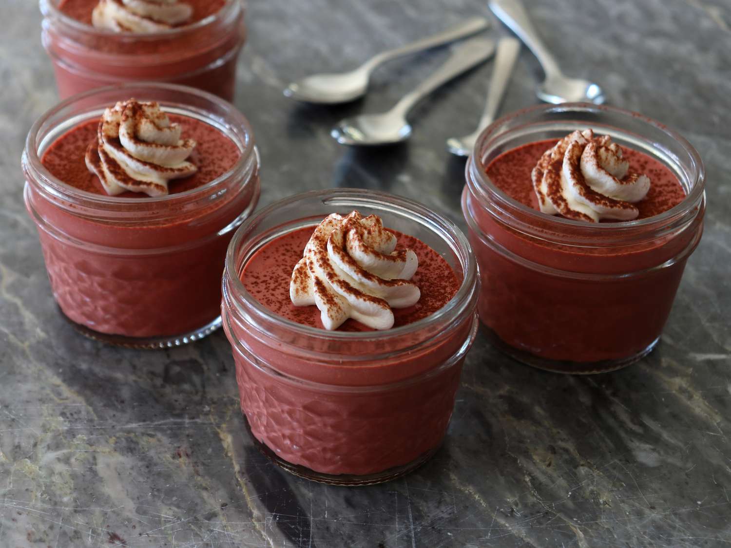 Red Velvet Pots de Crème