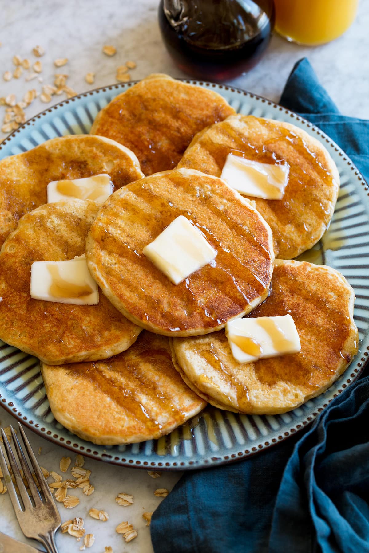 Oat Flour Pancakes