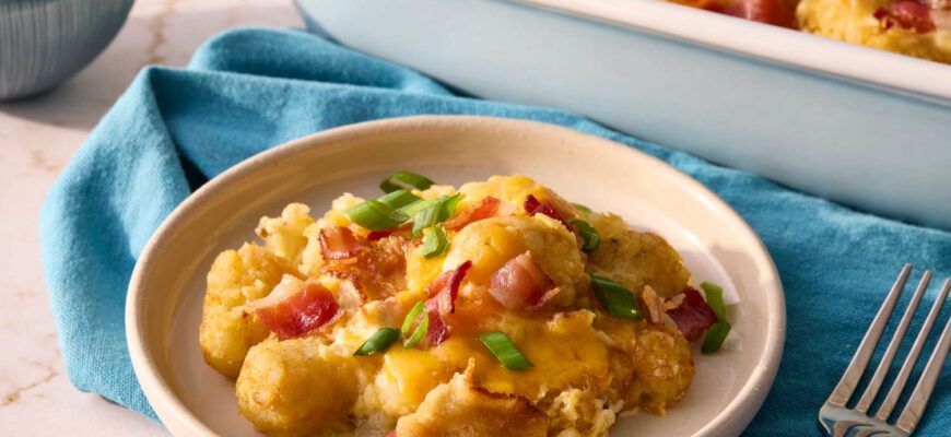 Loaded Tater Tot Casserole