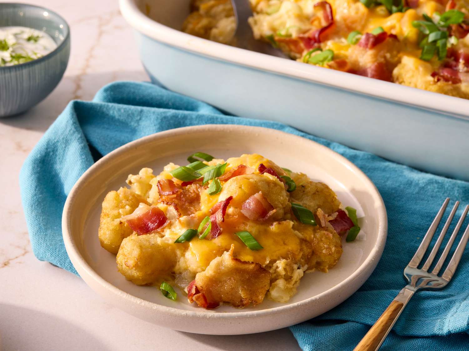 Loaded Tater Tot Casserole