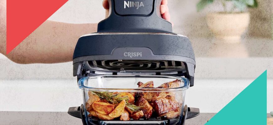 The Genius New Ninja Crispi Changed My Mind About Cooking with Air Fryers