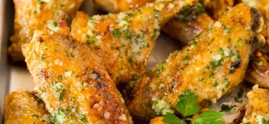 Garlic Parmesan Wings