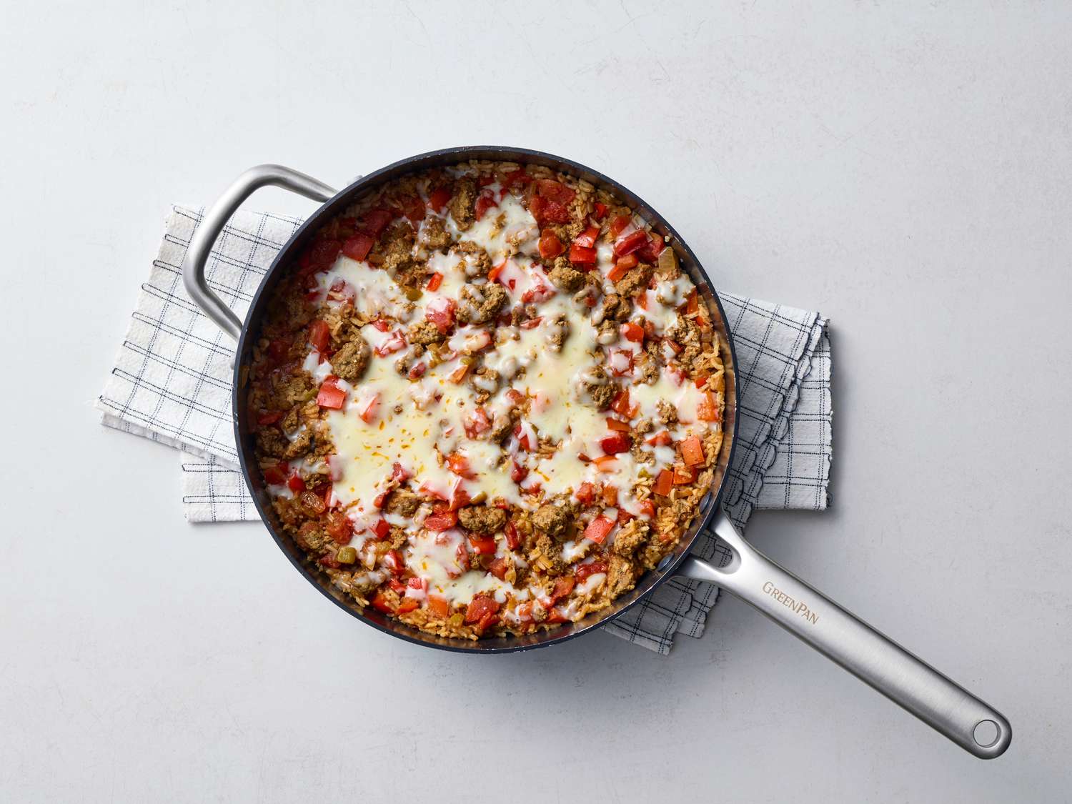 Ground Beef and Rice Skillet