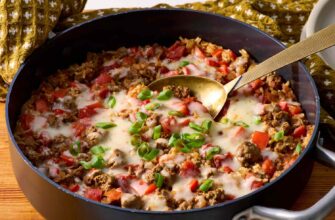 Ground Beef and Rice Skillet