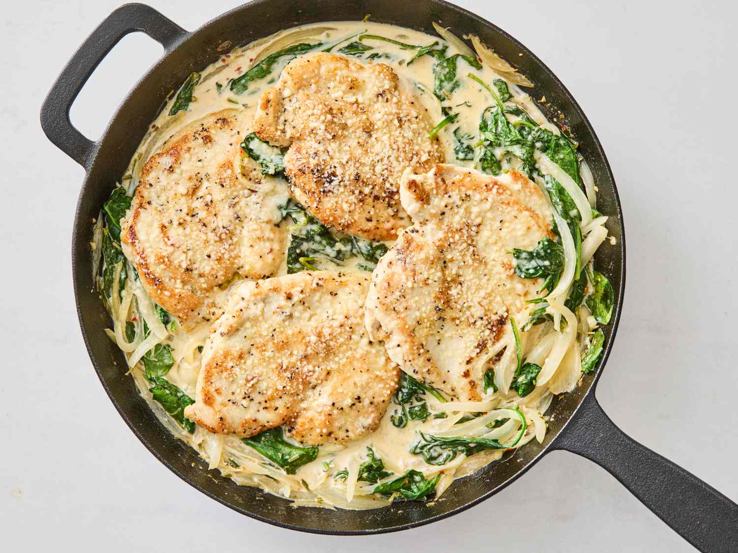 Spinach Lemon Chicken Bake