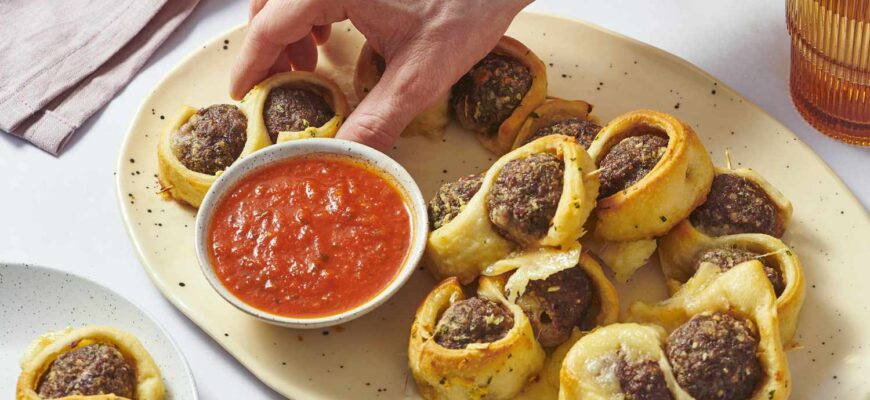 Meatball Subs on a Stick