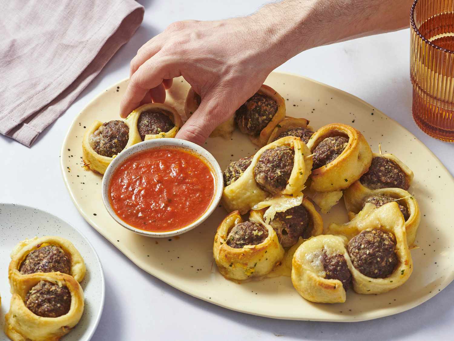 Meatball Subs on a Stick