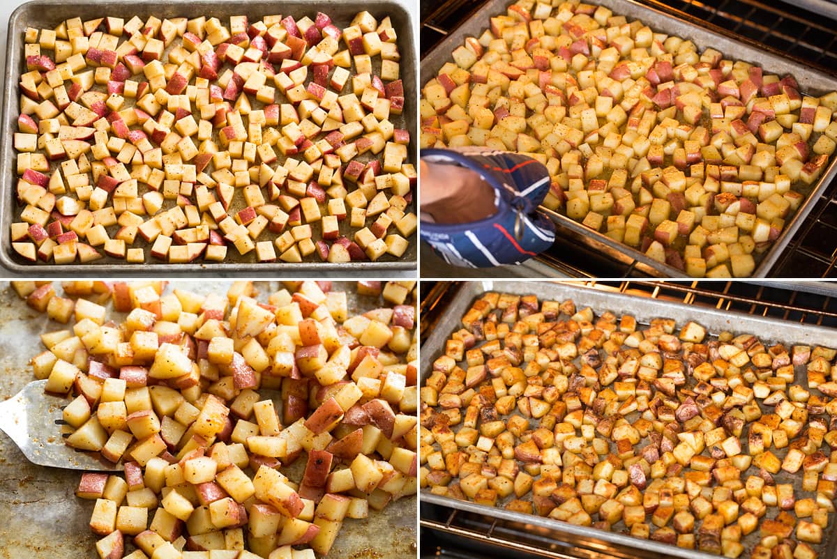 Breakfast Potatoes {Easy Sheet Pan Version}