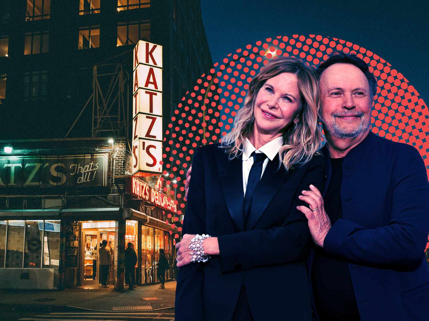 Meg Ryan & Billy Crystal Reunite at Katz’s Deli in New Hellmann’s Super Bowl Ad