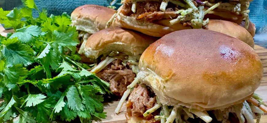 Southwestern Pulled Pork Sliders